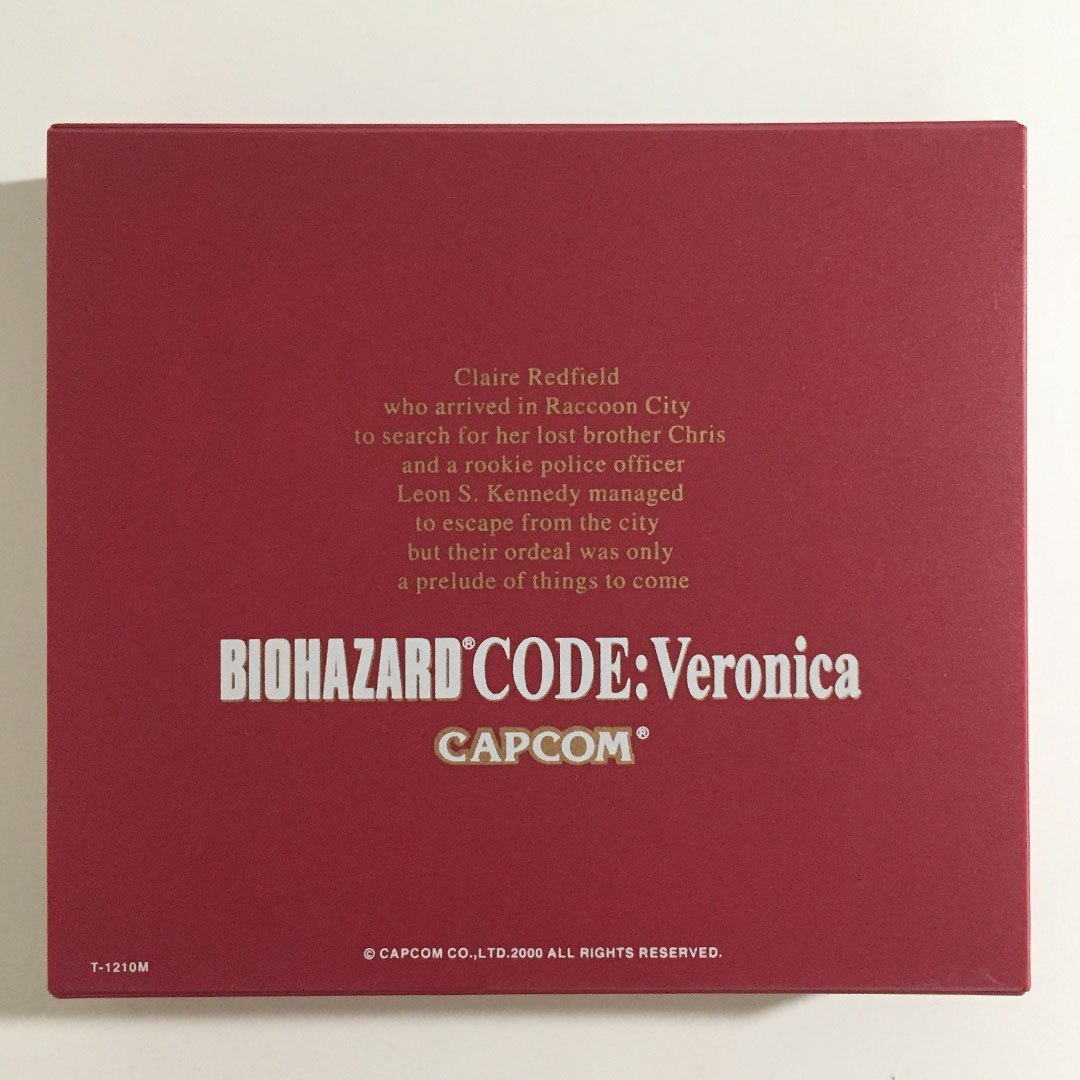 Resident evil code veronica manual ntsc dreamcast