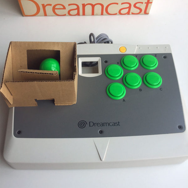 Dreamcast Arcade Stick HKT-7300 / DC Akekon, Boxed. [Japan Import] - Image 9