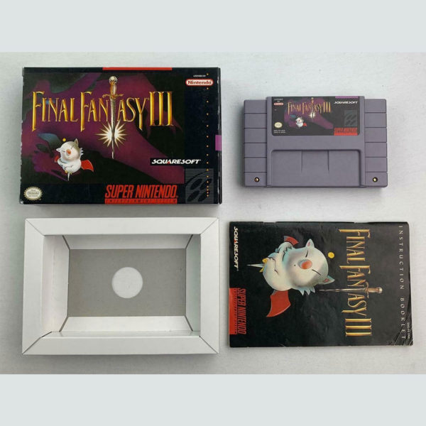 Final Fantasy III SNES Boxed Complete (no map) [NTSC US] - Image 2