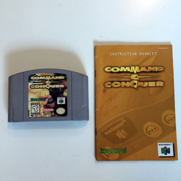 Command and Conquer with Manual N64 [NTSC US] - Image 2