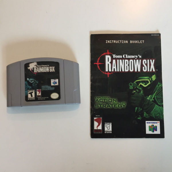 Rainbow Six with Manual N64 [NTSC US] - Image 2