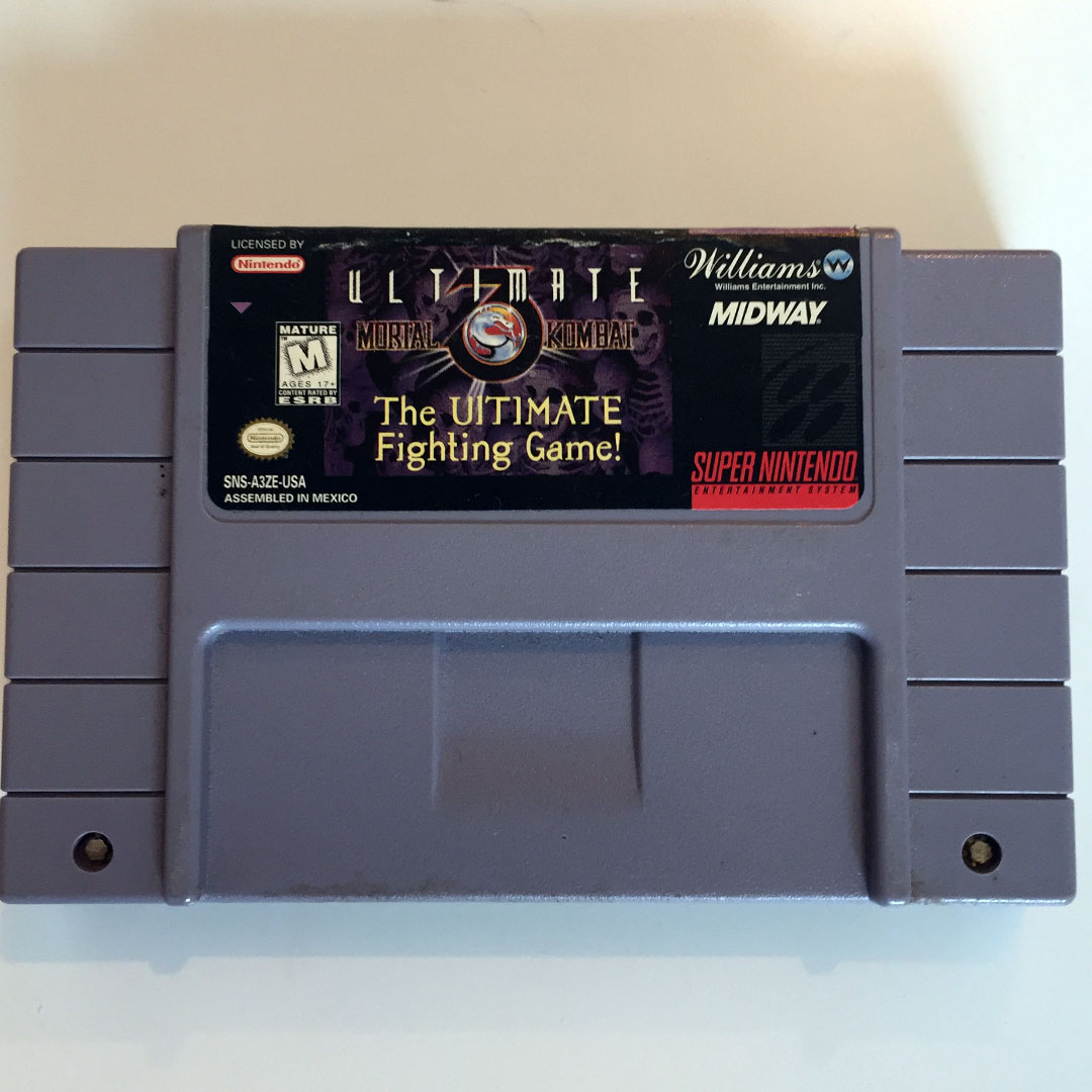 Ultimate Mortal Kombat 3 Deluxe for Super Nintendo SNES NTSC -  Sweden