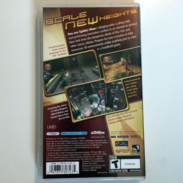 Spiderman 2 PSP [NTSC US] - Image 3