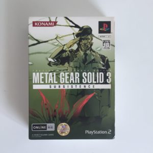 Metal Gear Solid 3 Subsistence First Print Limited Edition CIB PS2 [Japan Import]
