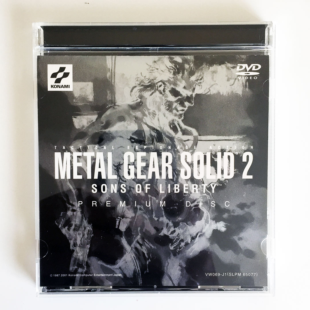Metal Gear Solid 2 Sons of Liberty PS2 Premium POSTER MADE IN USA - MGS201