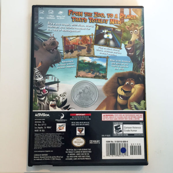 Madagascar Gamecube [NTSC US] - Image 2