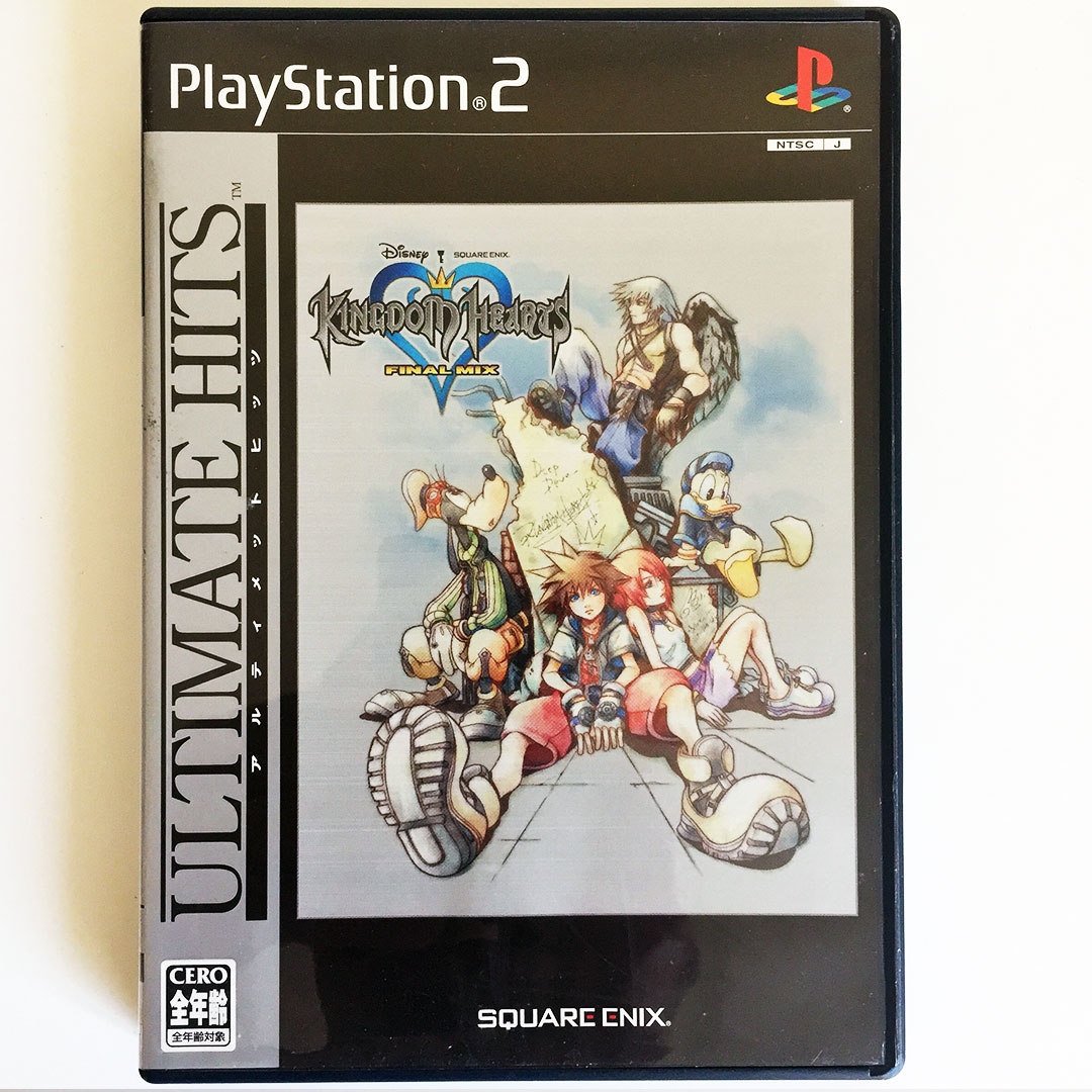 PS2 Kingdom Hearts 2 II Japan Import SQUARE Sony Playstation 2