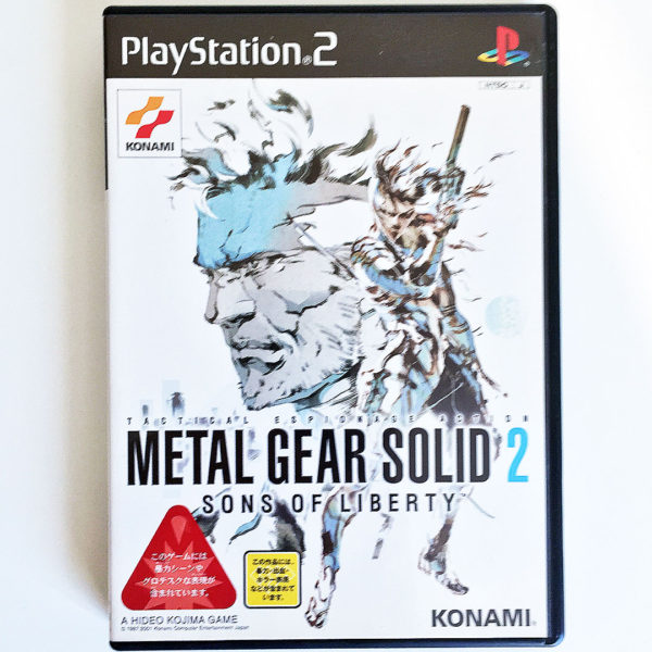 Metal Gear Solid 2 Sons of Liberty PS2 [Japan Import]