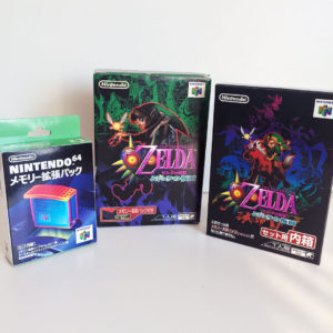 The Legend of Zelda Majora's Mask with Memory Pack N64 [Japan Import]