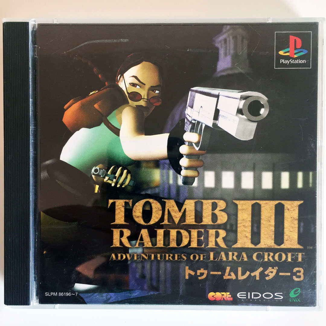 Tomb Raider III PS1 [Japan Import] - Retrobit Game