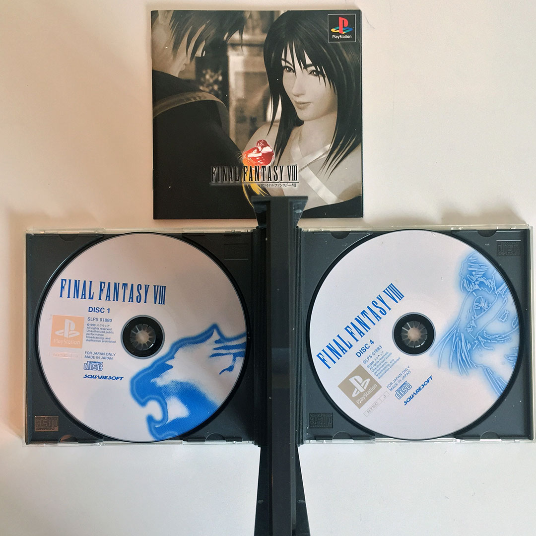 Final Fantasy VIII PS1 [Japan Import   Retrobit Game