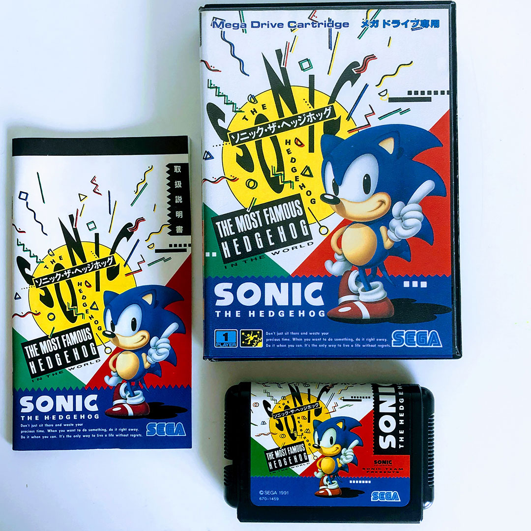 Complete Sonic the Hedgehog 2 Mega Drive Japanese Import Sega Japan JP US  Seller