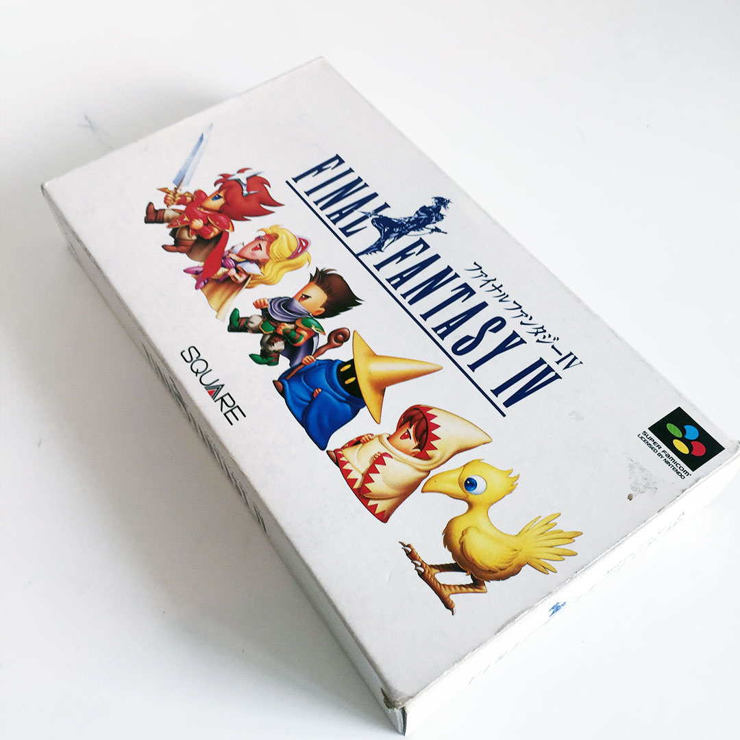 Final Fantasy 1 NES SQUARE Nintendo Famicom Box From Japan