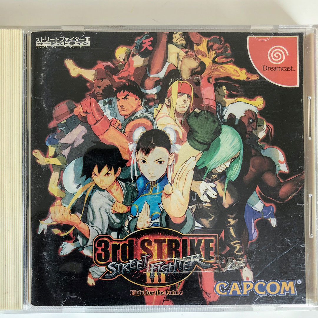Street Fighter Iii 3rd Strike Dreamcast Japan Import Retrobit Game