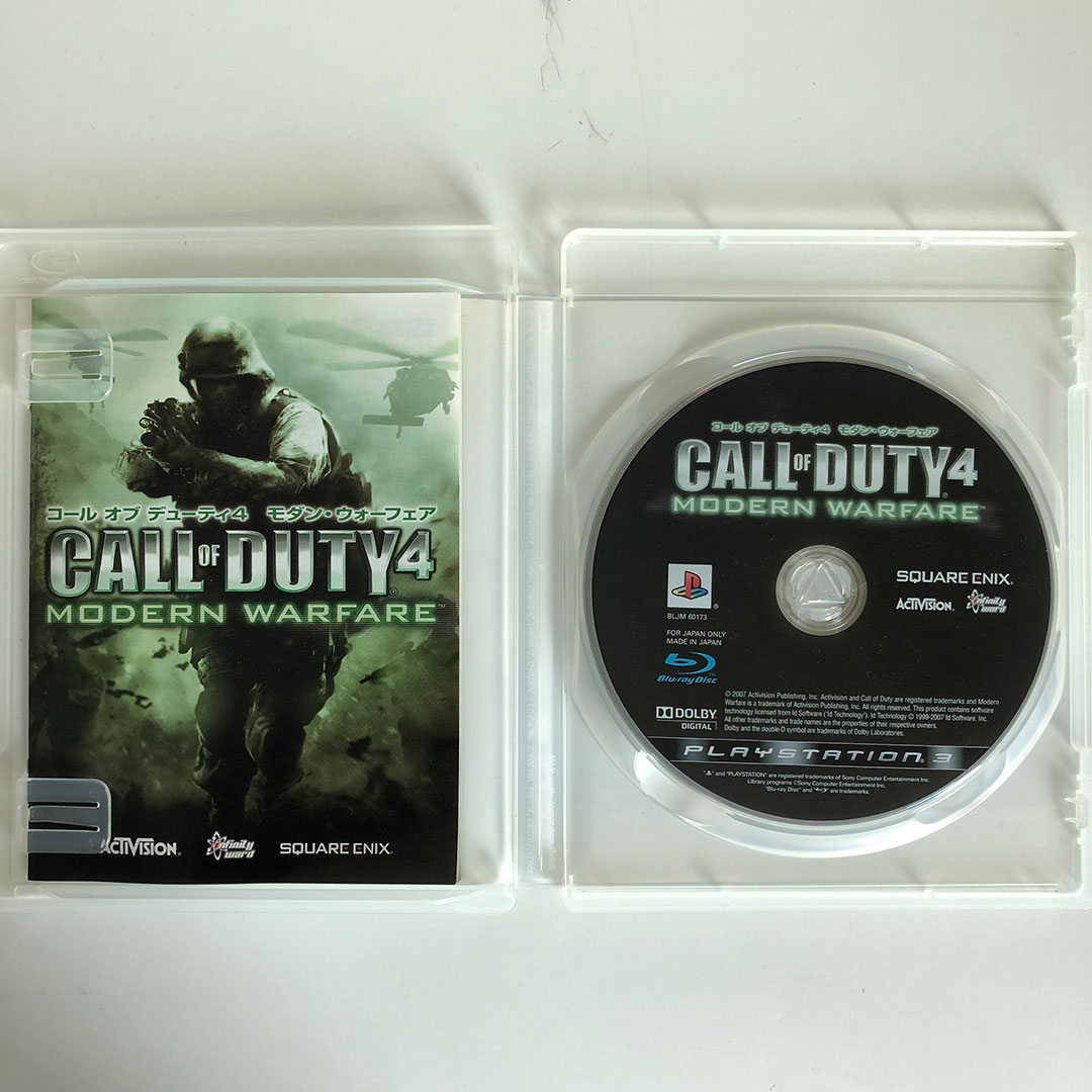 Call of Duty 4: Modern Warfare (Sony PlayStation 3, 2007) for sale