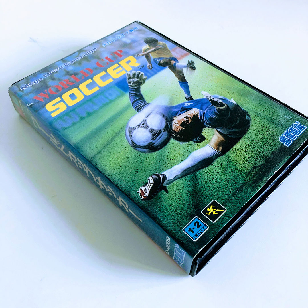 WORLD CHAMPIONSHIP SOCCER 1 Sega Genesis Mega Drive NTSC Version - COMPLETE