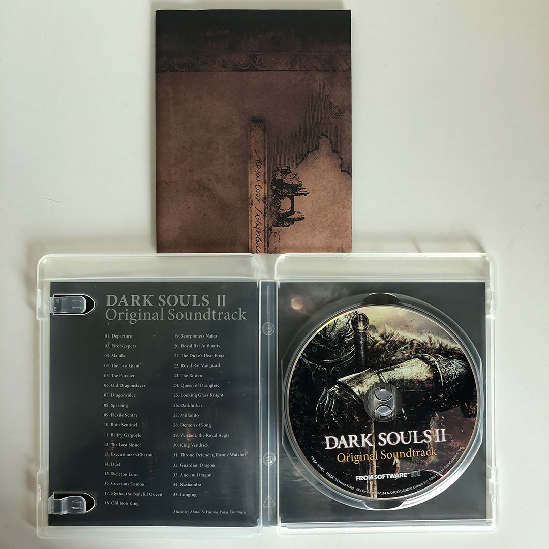 Dark Souls II Special Map & Original Soundtrack CD (PS3 Pre Order Bonus)  PS3 [Japan Import] - Retrobit Game