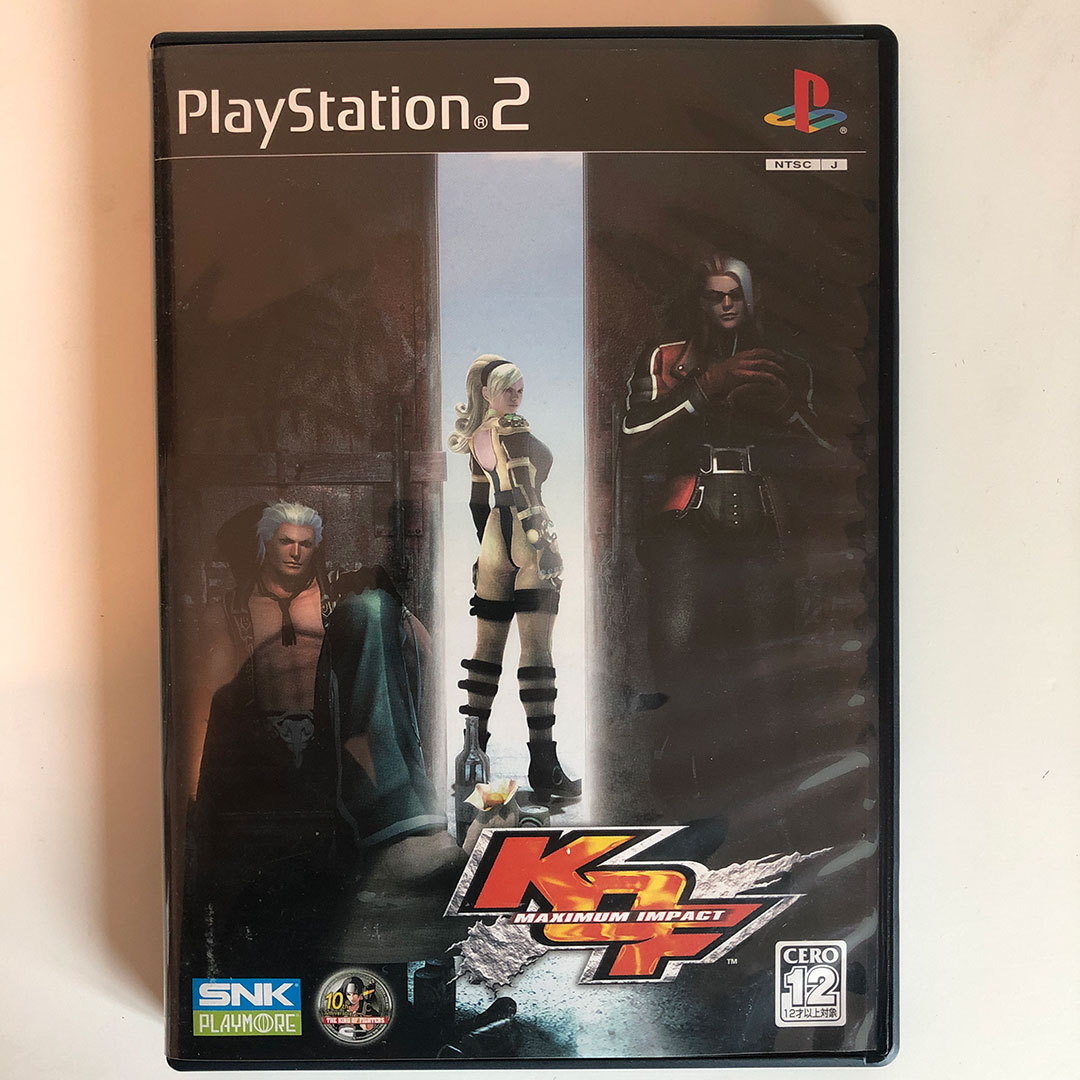 PS2 PlayStation 2 THE KING OF FIGHTERS 2002 Japanese Tested Genuine