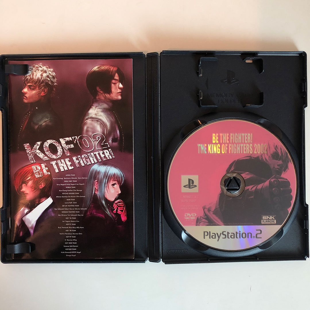 PS2 PlayStation 2 THE KING OF FIGHTERS 2002 Japanese Tested Genuine