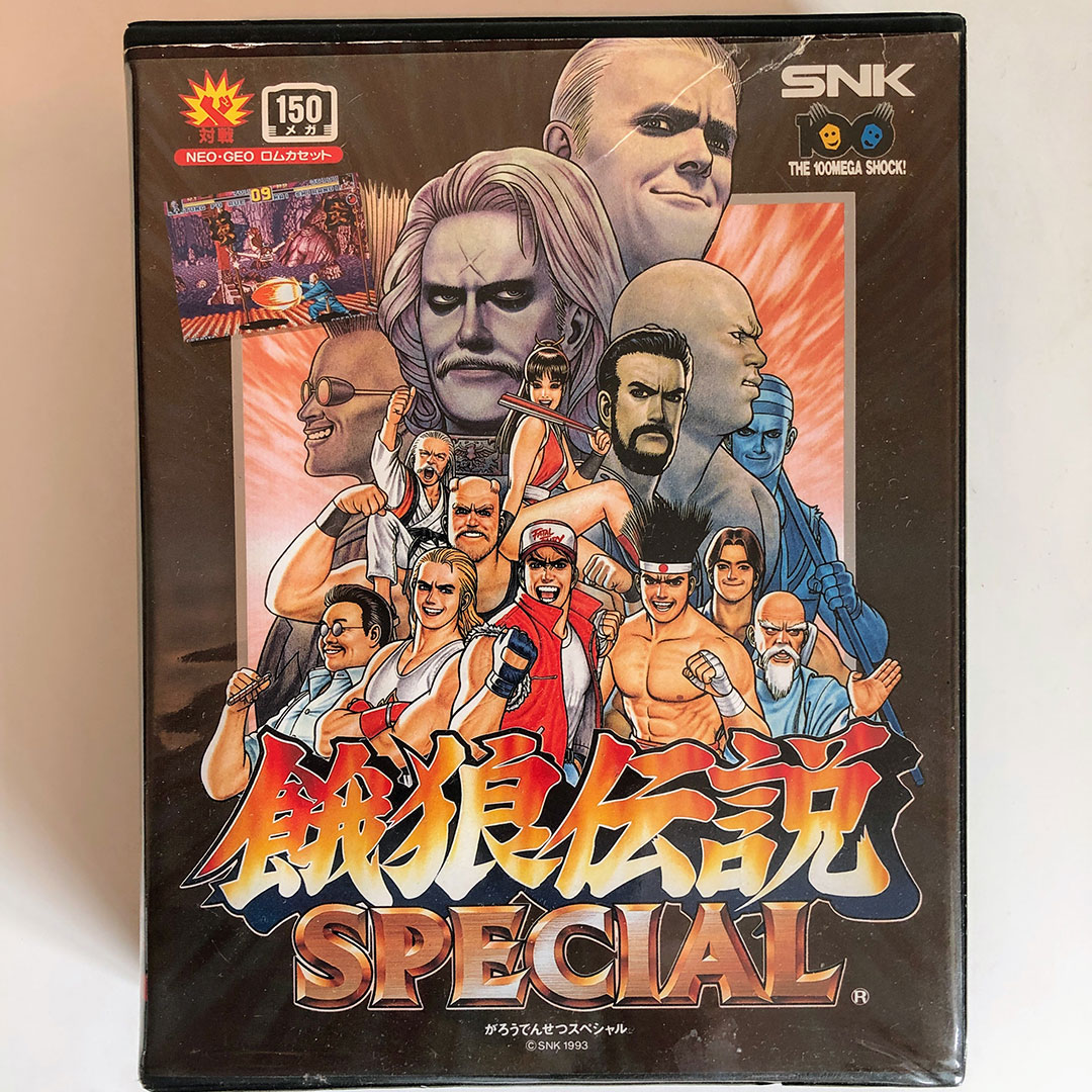 Authentic Copy of Fatal Fury Special with Manual for Sega Game