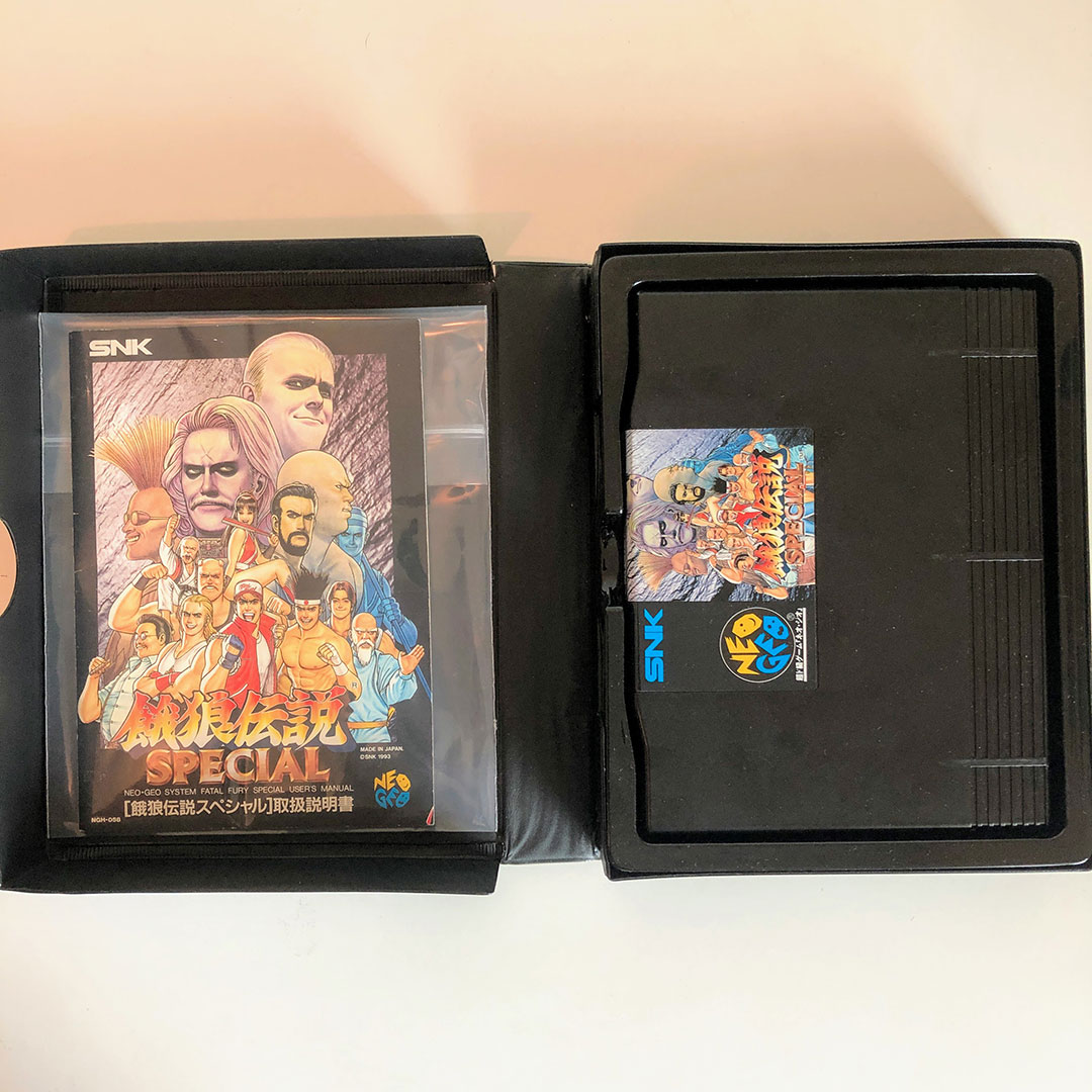 Authentic Copy of Fatal Fury Special with Manual for Sega Game