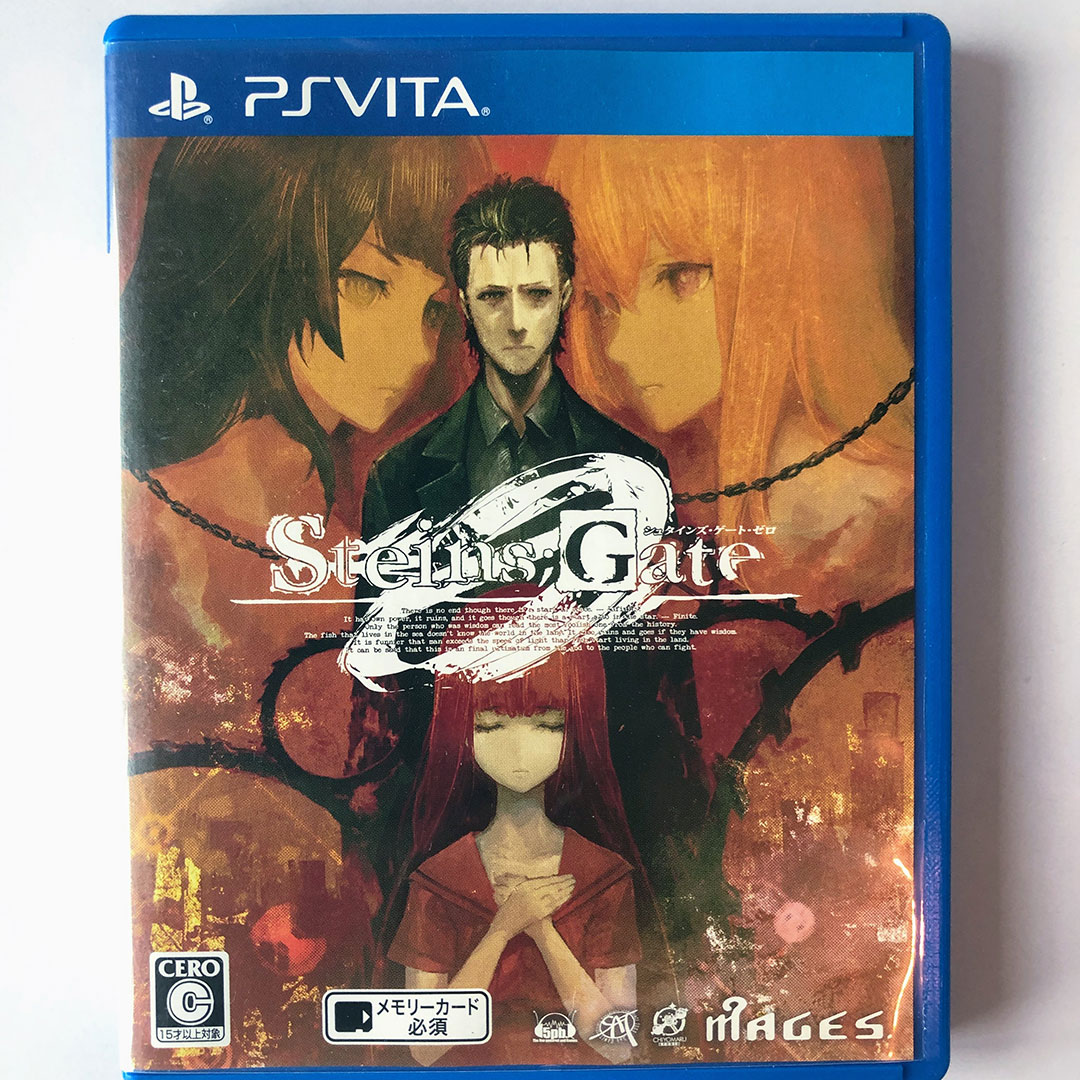 Steins Gate 0 Ps Vita Japan Import Retrobit Game