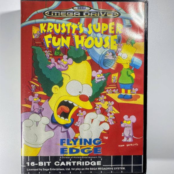 Krusty's Fun House Mega Drive [PAL UK]