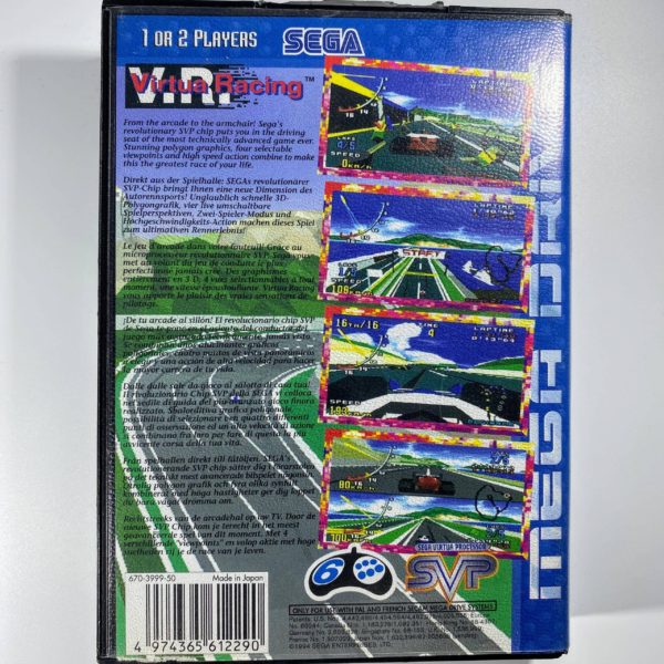 Virtua Racing Mega Drive [PAL UK] - Image 2