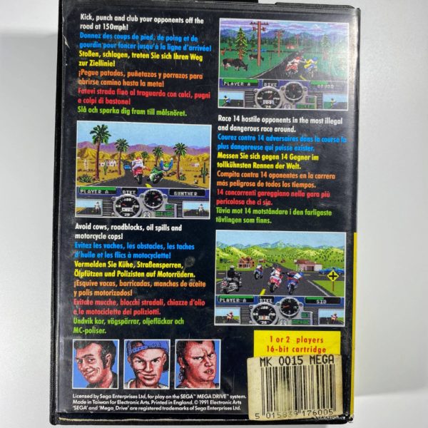 Road Rash Mega Drive [PAL UK] - Image 2