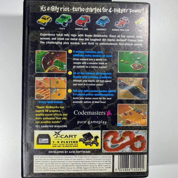 Super Skidmarks Mega Drive [PAL UK] - Image 2