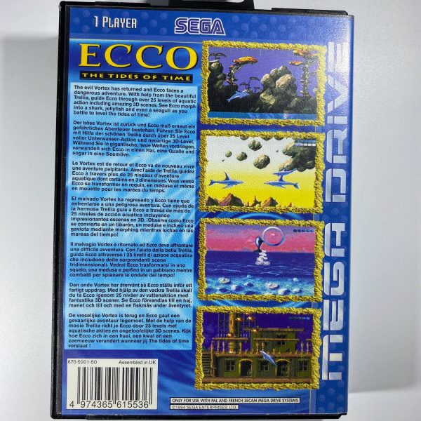 Ecco The Tides of Time Mega Drive [PAL UK] - Image 2