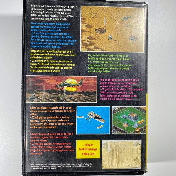 Desert Strike Return To The Gulf Mega Drive [PAL UK] - Image 2