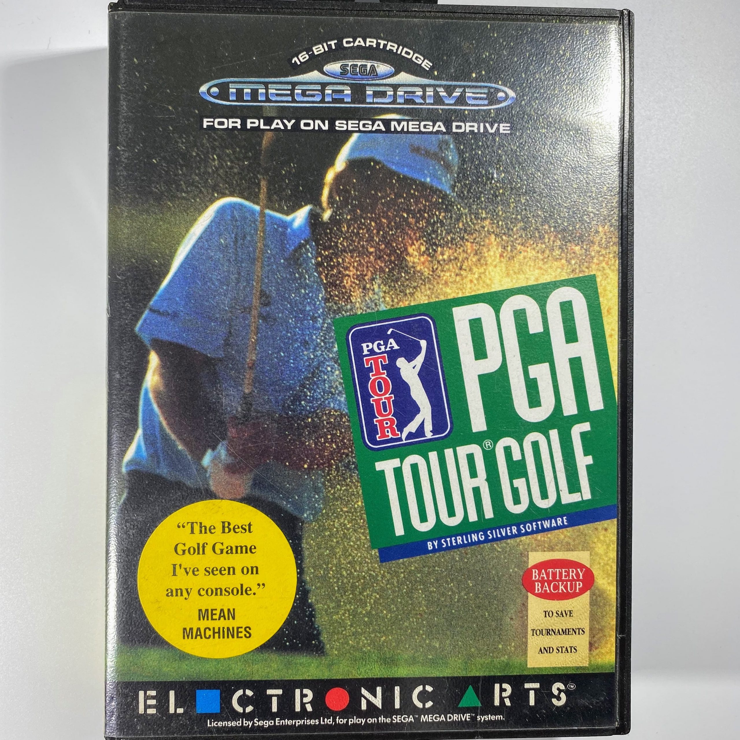 pga tour mega drive