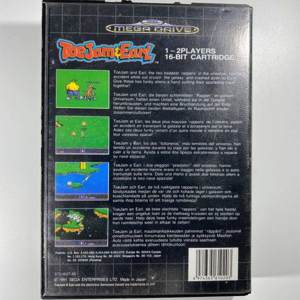 ToeJam and Earl Mega Drive [PAL UK] - Image 2