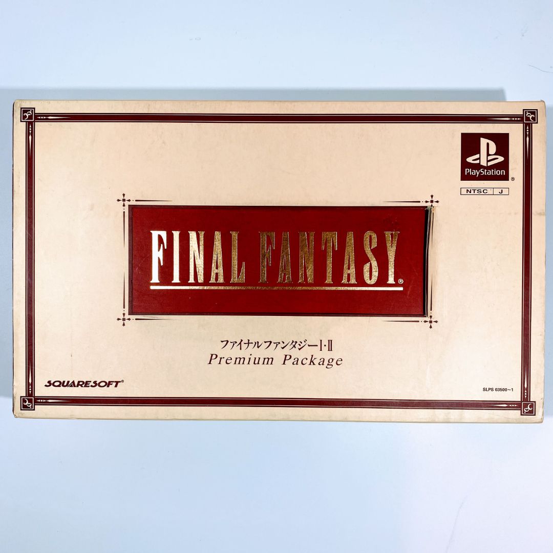 Final Fantasy 1 & 2 I II Premium Package Limited Edition PS1 [Japan Import]